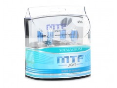 Набор галогеновых ламп MTF Light HB4 Vanadium 5000K